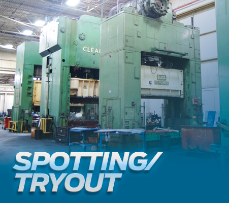 Spotting Tryout Saturn Tool & Die
